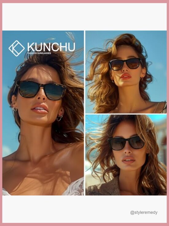 Polarized Sunglasses with UV Protection, Oval Shape, Classic Style main image 5